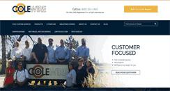 Desktop Screenshot of colewire.com